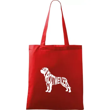 Rotvajler - Taška bavlněná - 42 x 38 cm ( Červená )