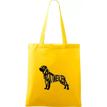 Rotvajler - Taška bavlněná - 42 x 38 cm ( Žlutá )