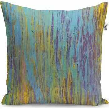 Polštář Sablio Polštář Dřevěná abstrakce - 40x40 cm