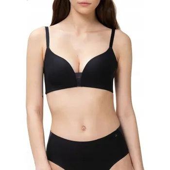 Dámské spodní prádlo Triumph stylová černá podprsenka bez kostic Flex Smart 4 - doprava zdarma