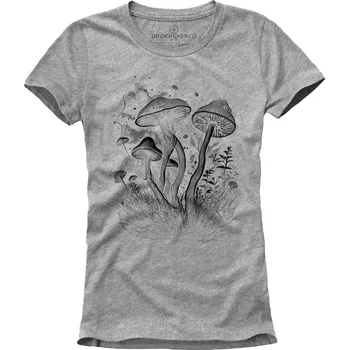 Dámské tričko Dámské tričko UNDERWORLD Mushrooms Velikost: XL, Kód produktu: U6599AP
