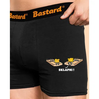 Trenýrky Bastard Sklapni boxerky Black