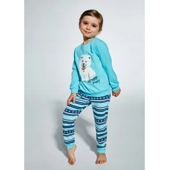 Dívčí pyžamo Cornette pyžamo modré velikost 110