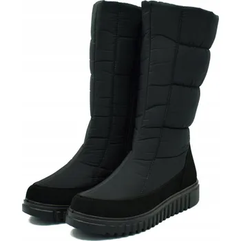 Dámská zimní obuv Dámské sněhule zateplené zimní boty Progress 24-144 kozačky černé vel. 40