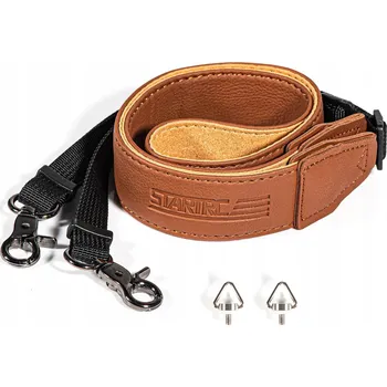 Dron Hnědý kožený popruh pro ovladač DJI RC / RC 2 / RC PRO Dji mini 5 pro