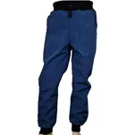 Fantom kalhoty softshell s prodlouženým sedem - modrý melír Velikost: 98