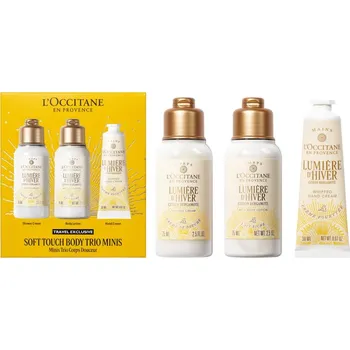 Kosmetická sada L'Occitane en Provence Dárková sada Soft Touch Body Trio Minis + 2 měsíce na vrácení zboží