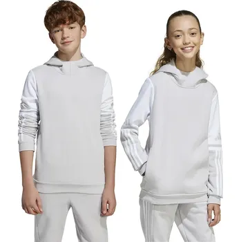 Chlapecká mikina Dětská mikina adidas Performance JD4808 šedá 09X, vel. 116