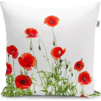 Polštář Sablio Polštář Vlčí máky - 40x40 cm