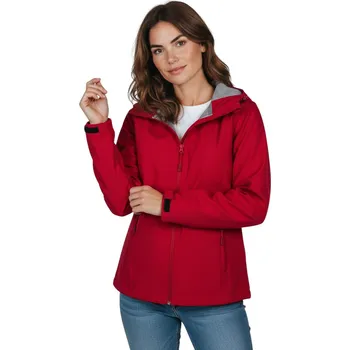 Baty Dámská červená jarní bunda Barva: Růžová, Velikost: 2XL