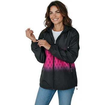 Dámská bunda Vogue Dámská černá jarní bunda ANIKA Barva: Růžová, Velikost: 2XL