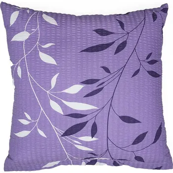DADKA VRACOV Povlak na polštář krep Mandevila fialová Rozměr: 40x50
