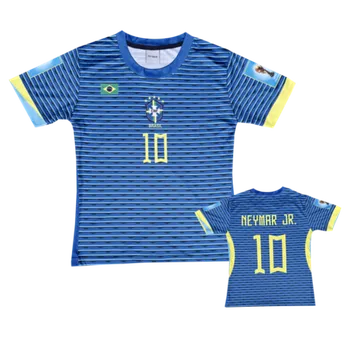 Fotbal Numberoplus Dětské fotbalové tričko Brazílie - Neymar.Č10 Velikost: 13 let (vel.152)