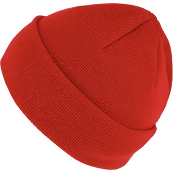 Čepice Fiebig - Headwear since 1903 Červená unisex čepice Fiebig - 100 % vlna Merino Velikost: Unisize (S-XL)