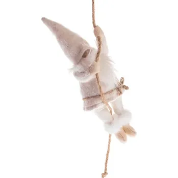 Casa de Engel Textilní šplhající santa 32 cm 0/72