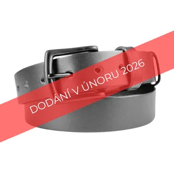 Opasek Kožedělník Opasek do kalhot černý s černou sponou BEZ OBŠITÍ