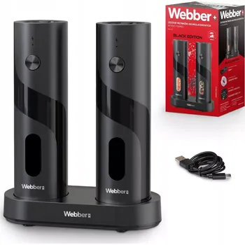 Kuchyňský mlýnek Weber Sada dvou elektrických mlýnků na sůl a pepř