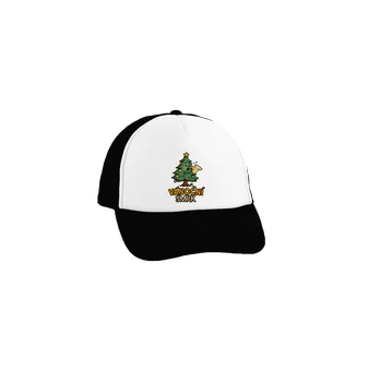 Kšiltovka Bastard Vánoční smrk kšiltovka truckerka Black cap