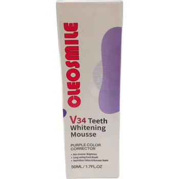 zubní pasta V34 Bělící zubní pasta 30 ml fialová