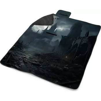 deka Sablio Plážová deka Zaklínač Hrad: 200x140 cm