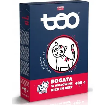 Krmivo pro kočku Suché krmivo TEO pro hovězí maso 0,4 kg