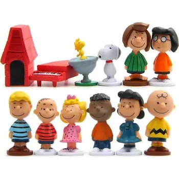 Figurka Sada figurek SNOOPY 12 kusů