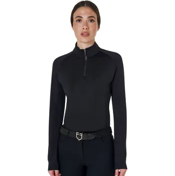 Dámské tričko EQUESTRO Triko multifunkční Base Layer Equestro, dámské, černé L