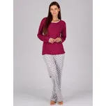 EVONA a.s. Dámské froté pyžamo P 1422 182 Velikost: XXL