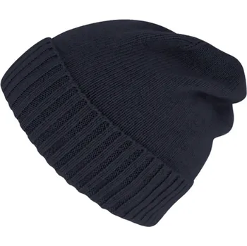 Čepice Fiebig - Headwear since 1903 Tmavě modra merino čepice Fiebig – volnější střih Velikost: Unisize (S-XL)