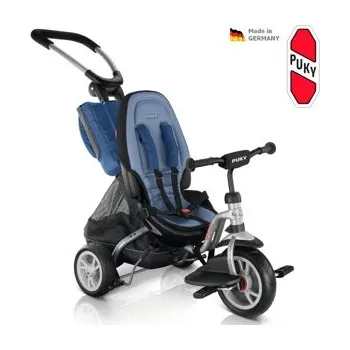Dětská tříkolka Dětská tříkolka PUKY CAT S6 Ceety s vodící tyčí mo