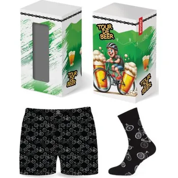 Souprava dámského spodního prádla EVONA a.s. Dárkový set BIKES Velikost: L