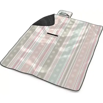 deka Sablio Plážová deka Pruhy a tečky: 200x140 cm