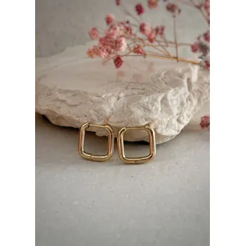 Náušnice Náušnice pozlacené z ušlechtilé oceli