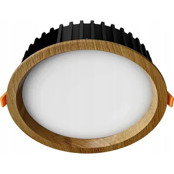 Bodové svítidlo Očka kulatý APLED hnědá