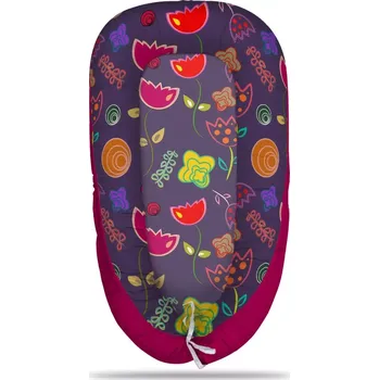 Hnízdečko pro miminko Sablio Hnízdečko pro miminko Nakreslené květiny