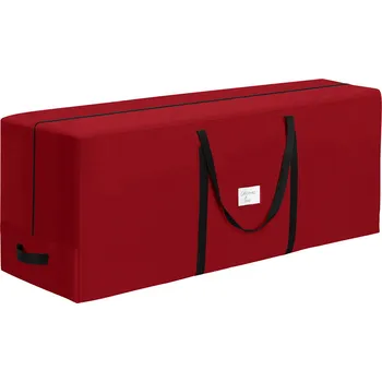 Vánoční stromek SONGMICS Taška na vánoční stromek, 150x62x55cm, červená Úložná taška
