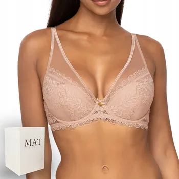 Podprsenka MAT PUSH-UP PODPRSENKA M-0198/11 ESTELLE 80A BÉŽOVÁ