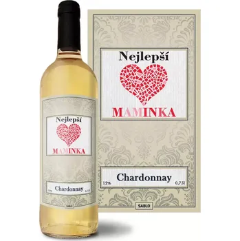 Víno Sablio Bílé víno Nejlepší maminka: 0,75 l