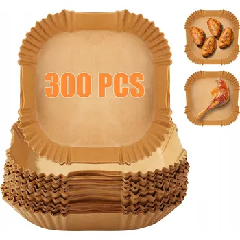 PAPÍR NA PEČENÍ DO HORKOVZDUŠNÉ FRITÉZY AIRFRYER SADA 300 KS 20CM