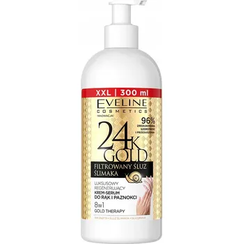 Péče o ruce Eveline 24K Gold Krémové Sérum na Ruce a Nehty 300 ml