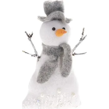 Vánoční dekorace Casa de Engel Sněhulák (dřevo)