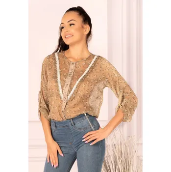 Dámská halenka Dámská halenka Alciavnem B9 Barva: Barevná, Velikost: S