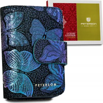 Peněženka Peterson Dámská kožená peněženka s RFID systémem