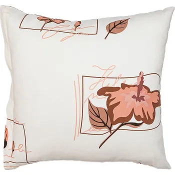 DADKA VRACOV Povlak na polštář bavlna Ibišek banánový Rozměr: 40x40