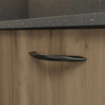 Nábytkové kování Interex Úchytka KINGSTON / Černá matná 96 mm