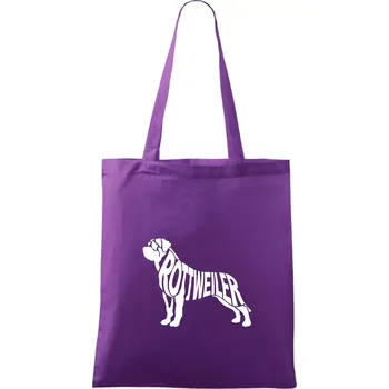 Rotvajler - Taška bavlněná - 42 x 38 cm ( Fialová )