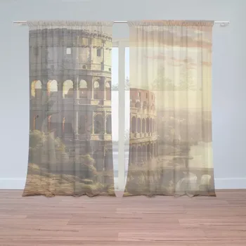 Záclona Sablio Záclony Řím Koloseum Historic: 2ks 150x250cm