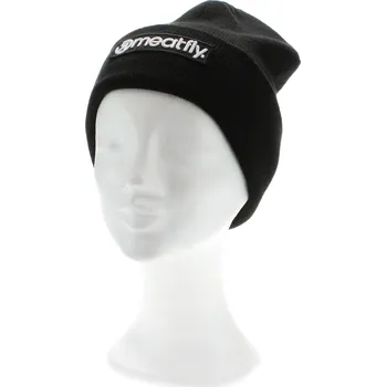 Čepice čepice Meatfly Brady - Black one size