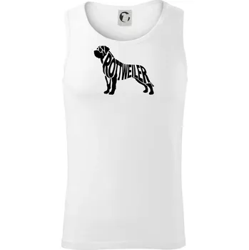 Rotvajler - Tílko pánské Core - L ( Bílá )