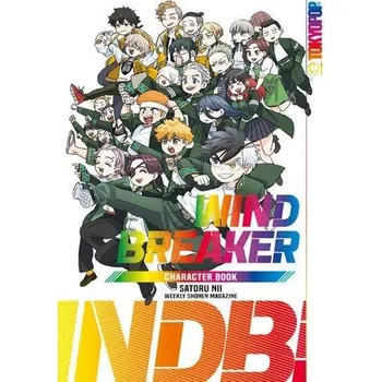 Komiks pro dospělé Wind Breaker Character Book - Nii, Satoru